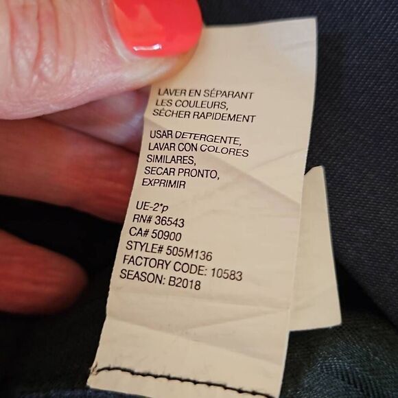 Van Heusen Suit Pants Blue 34W x 32L - Picture 5 of 9